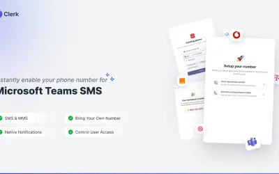 Clerk SMS — Microsoft 365 plugin