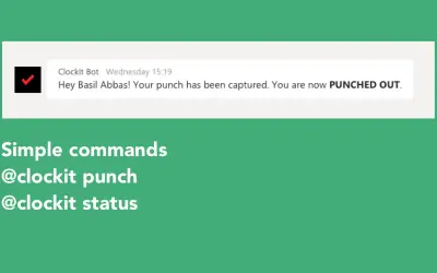 ClockIt — Microsoft 365 plugin