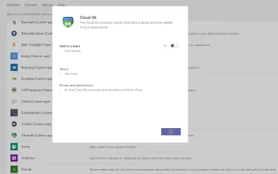 Cloud 66 — Microsoft 365 plugin