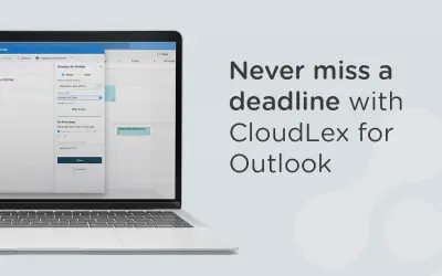 CloudLex for Outlook — Microsoft 365 plugin