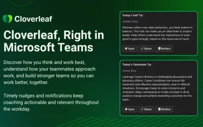 Cloverleaf App — Microsoft 365 plugin