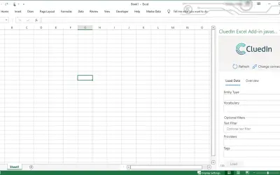 CluedIn Excel Add-in — Microsoft 365 plugin