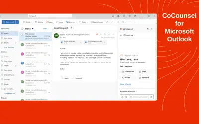 CoCounsel for Microsoft Outlook — Microsoft 365 plugin