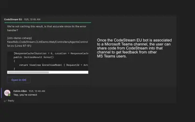 CodeStream EU — Microsoft 365 plugin