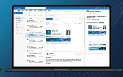 CodeTwo Signatures Add-in for Outlook — Microsoft 365 plugin