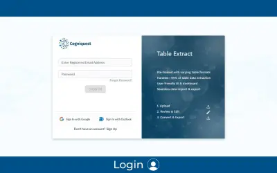 Cogniquest Table xTract — Microsoft 365 plugin