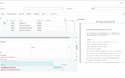 Comments display in Document Capture Document journal — Microsoft 365 plugin