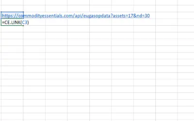 Commodity Essentials Link — Microsoft 365 plugin