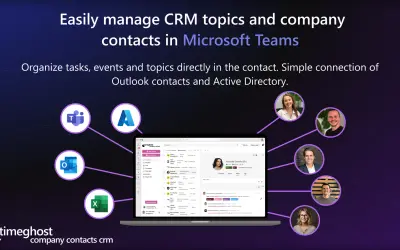 company contacts CRM — Microsoft 365 plugin
