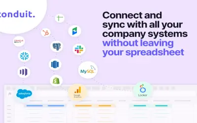 Conduit – Data Connector for Sheets — Microsoft 365 plugin
