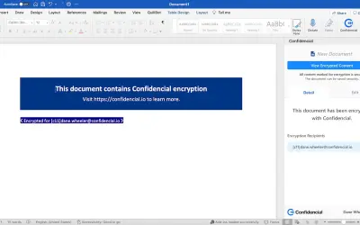 Confidencial for Word and Excel — Microsoft 365 plugin