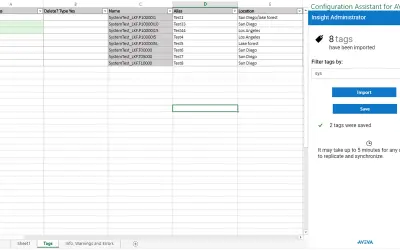 Configuration Assistant for AVEVA Insight — Microsoft 365 plugin