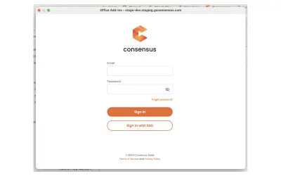Consensus — Microsoft 365 plugin