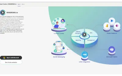 Contact Center | ROGER365.io — Microsoft 365 plugin