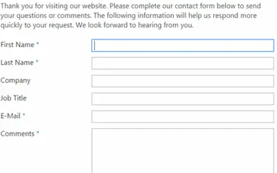 Contact Us — Microsoft 365 plugin