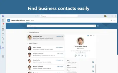 Contacts by XPhone — Microsoft 365 plugin