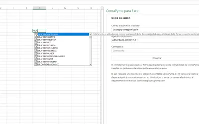 ContaPyme para Excel — Microsoft 365 plugin