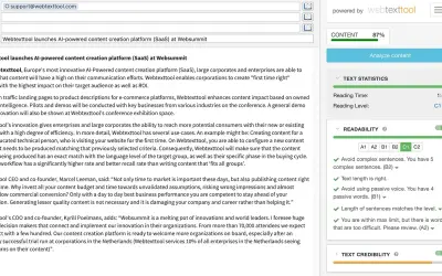 Content Quality Optimizer — Microsoft 365 plugin
