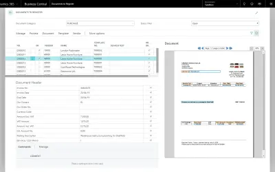 Continia Document Capture — Microsoft 365 plugin