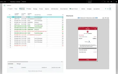 Continia Expense Management — Microsoft 365 plugin