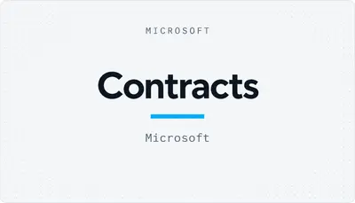 Contracts — Microsoft 365 plugin