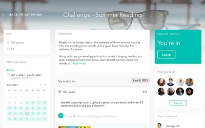 Cooleaf — Microsoft 365 plugin