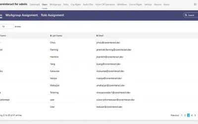CoreInteract Administration — Microsoft 365 plugin
