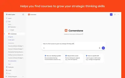 Cornerstone — Microsoft 365 plugin