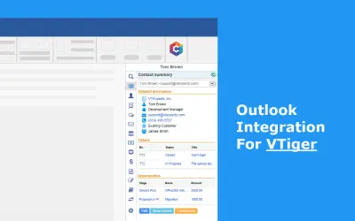 Corrensa for VTiger — Microsoft 365 plugin