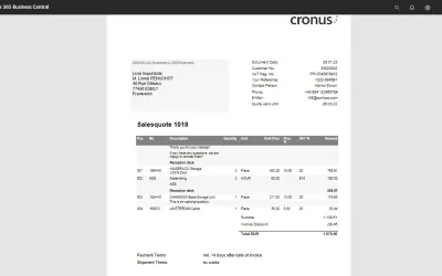 COSMO Document Set — Microsoft 365 plugin