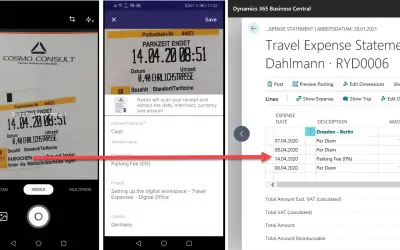COSMO Travel Expense Management — Microsoft 365 plugin