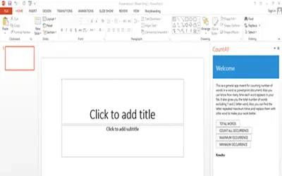 CountAll — Microsoft 365 plugin