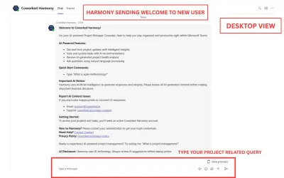 Coworked Harmony — Microsoft 365 plugin