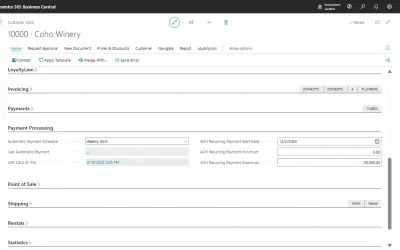 Credit Card Processing — Microsoft 365 plugin