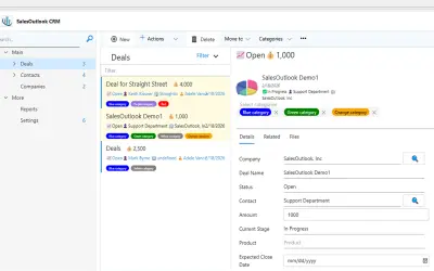 CRM Software — Microsoft 365 plugin