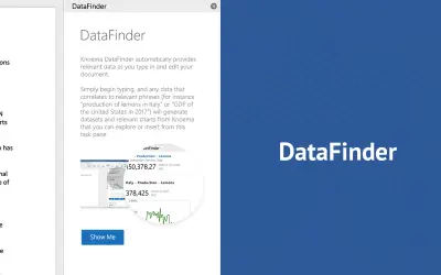 CRU DataFinder — Microsoft 365 plugin