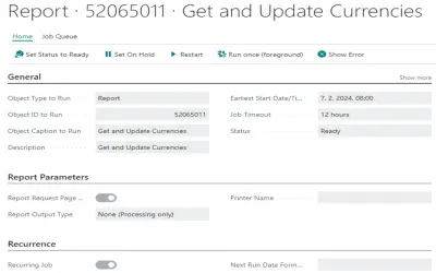 Currency Exchange BH — Microsoft 365 plugin