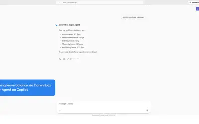 Darwinbox Super Agent — Microsoft 365 plugin