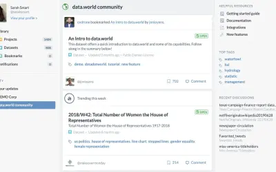 data.world — Microsoft 365 plugin