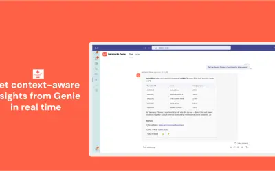 Databricks Genie — Microsoft 365 plugin