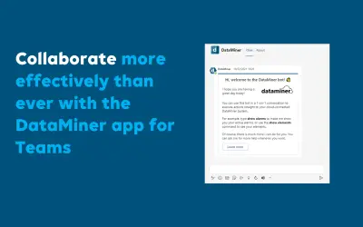 DataMiner — Microsoft 365 plugin