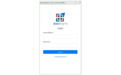 dataSights Xero Add In — Microsoft 365 plugin