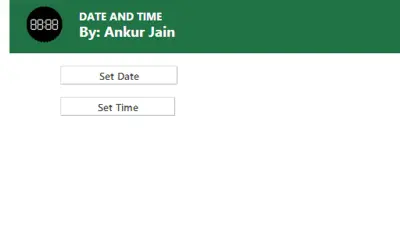 Date and Time — Microsoft 365 plugin