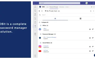 DBit — Microsoft 365 plugin