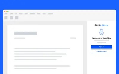 DeepSign Integration for Word — Microsoft 365 plugin