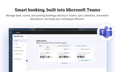 desk.ly — Microsoft 365 plugin
