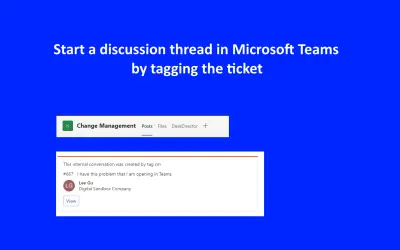DeskDirector — Microsoft 365 plugin