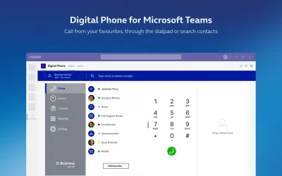 Digital Phone — Microsoft 365 plugin