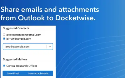 Docketwise — Microsoft 365 plugin