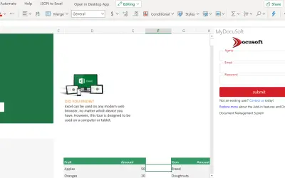 DocuSoft Add-in — Microsoft 365 plugin